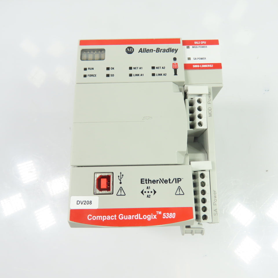 Allen-Bradley 5069-L306ERS2 GuardLogix 5380 Safety Controller Ser B FW 1.065