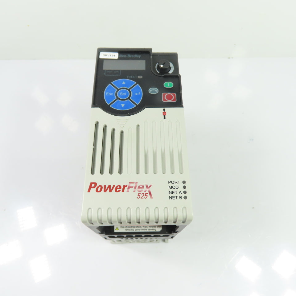 Allen-Bradley 25B-D6P0N104 Poweflex 525 3.0HP 2.2kW AC Drive 380-480V Input SerA