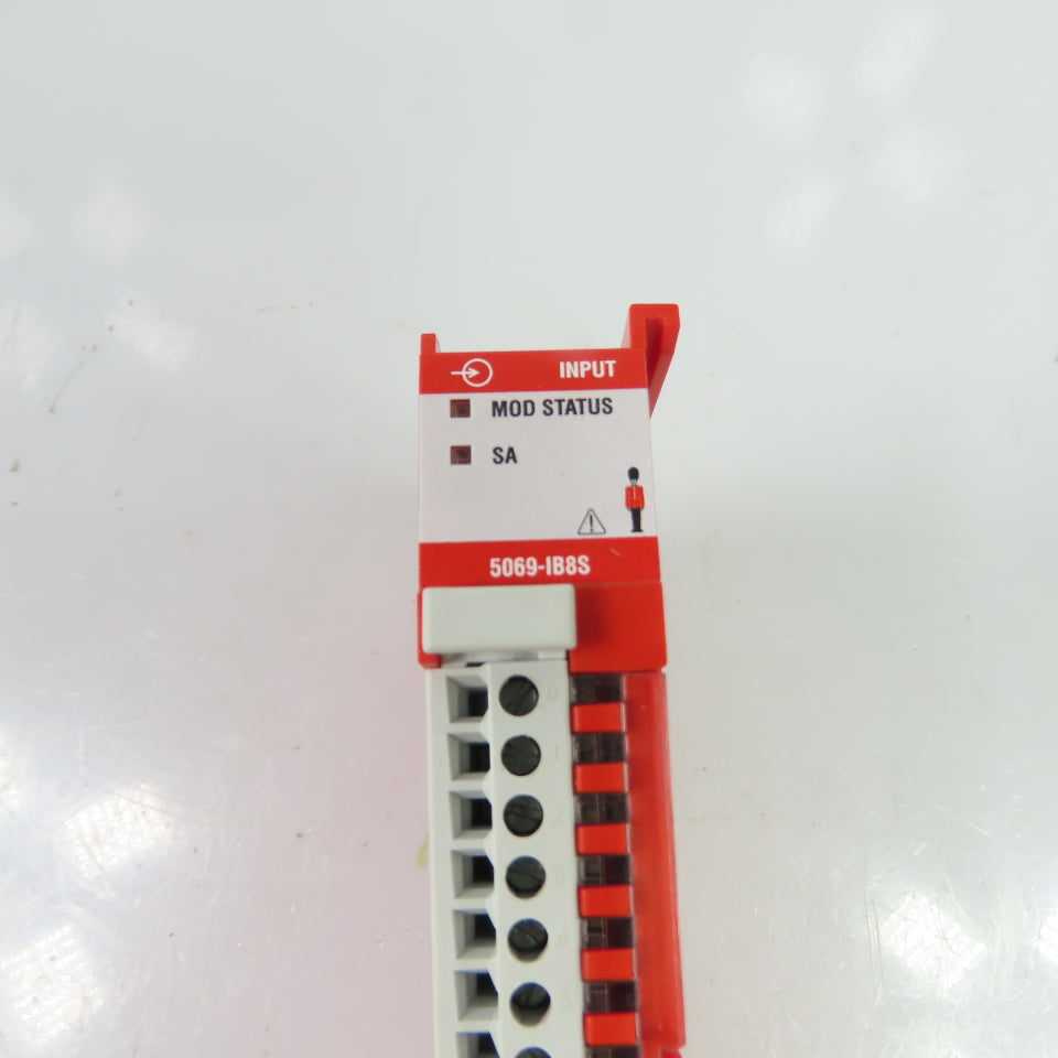 Allen-Bradley 5069-IB8S Compact5000 Safety Input Module 24VDC Ser A FW 2.011