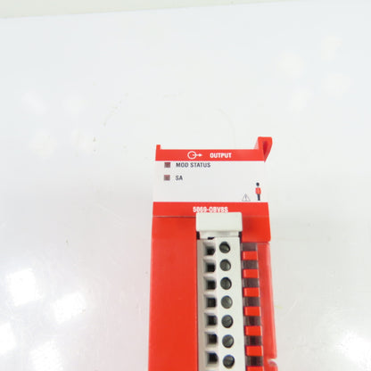 Allen-Bradley 5069-OBV8S Compact5000 DC Safety Output Module 24VDC SerA FW 2.011