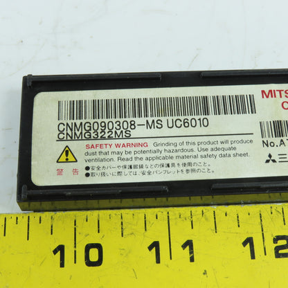 Mitsubishi CNMG322MS Carbide Turning Inserts Grade UC6010 Lot Of 9