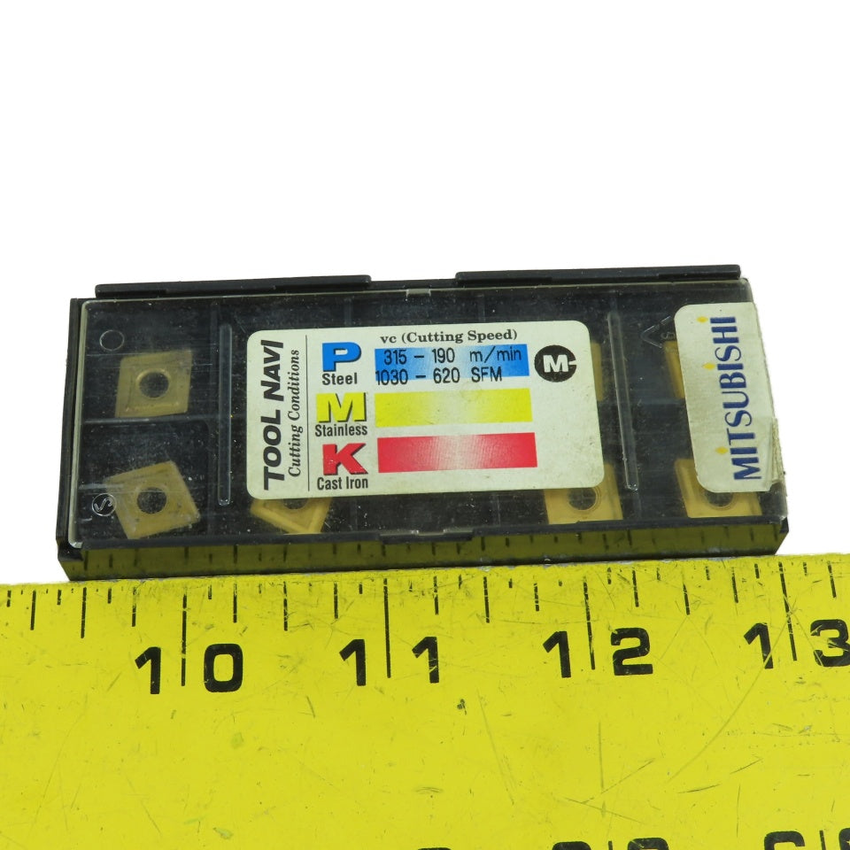 Mitsubishi CNMG322MS Carbide Turning Inserts Grade UC6010 Lot Of 9
