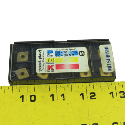 Mitsubishi CNMG322MS Carbide Turning Inserts Grade UC6010 Lot Of 9
