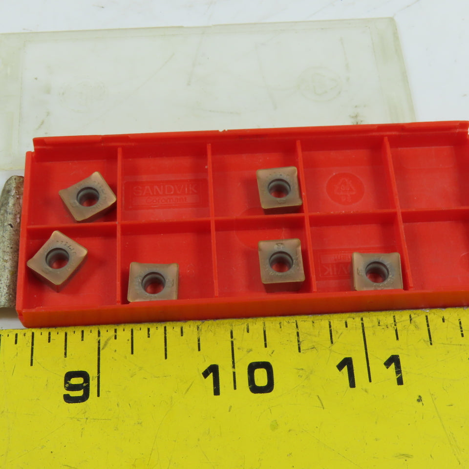 Sandvik Coromant N331.1A-08 45 08M-KM1020 Carbide Inserts Grade 1020 Lot Of 6