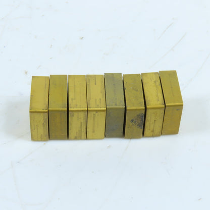 Interstate ICP-26420-K SNMG-432 ICP-55 Carbide Inserts Grade 972T Lot Of 8