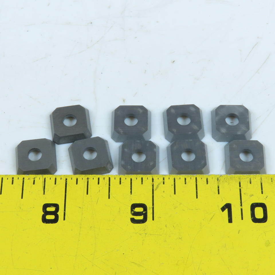 SECO 14926 220.13-624 Carbide Anvil Seat/Shim Insert Lot Of 9