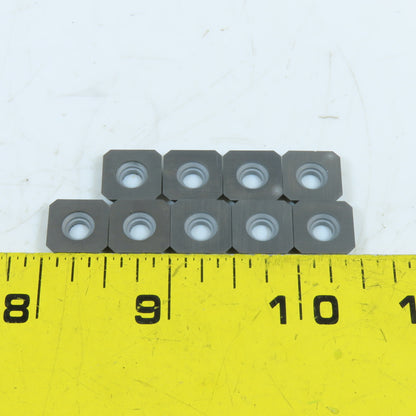 SECO 14926 220.13-624 Carbide Anvil Seat/Shim Insert Lot Of 9