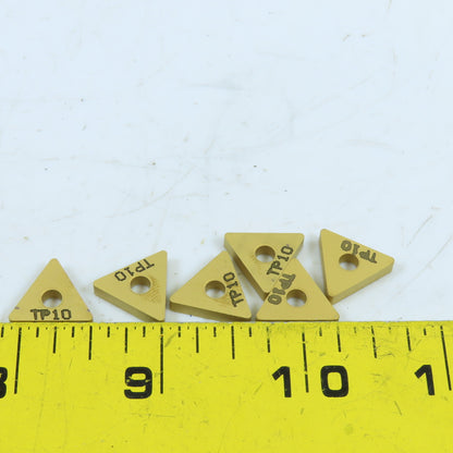 Seco TNMA322 TNMA160308 TP10 Grade Carbide Grooving/Turning Inserts Lot Of 6