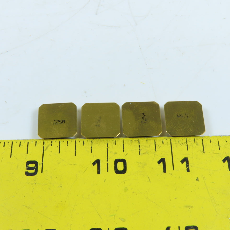 Seco SEAN1504AFTN Square Positive Carbide Milling Insert T25M/P25C Lot Of 4