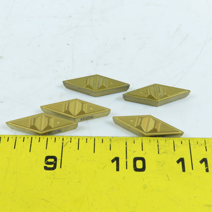 Kennametal VCGR160404 KC250 Grade Carbide Profiling/Turning Insert Lot Of 5