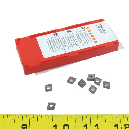 Kennametal CCMT21.51 Carbide Turning Inserts P-M-K-H-S-N Grade Lot Of 8