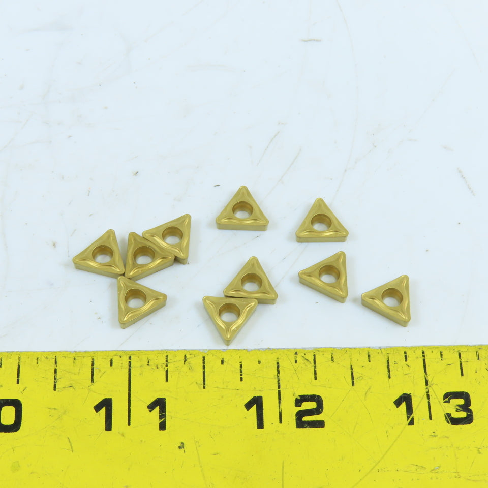 Sandvik Coromant TCMT 11 02 08-UM Triangular Carbide Turning Inserts Lot Of 9