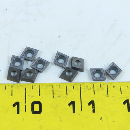 Tungaloy AT530 CPMT060202-PS Positive Rake Carbide Turning Inserts Lot Of 10