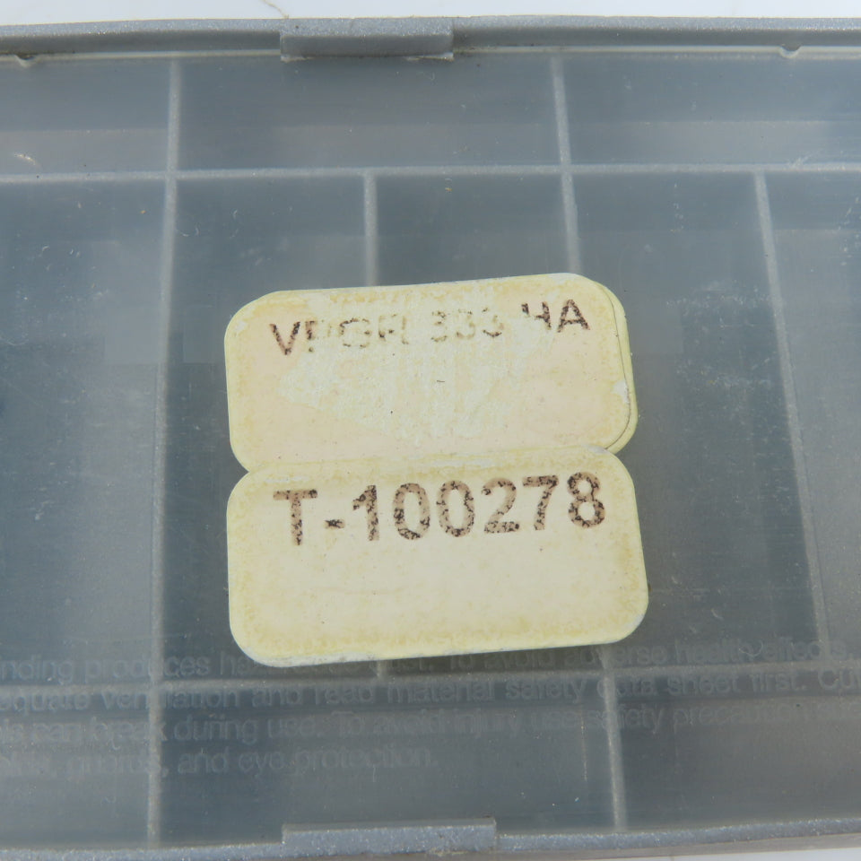 Iscar VPGR335-4A 35° Diamond Carbide Turning Inserts Lot Of 9