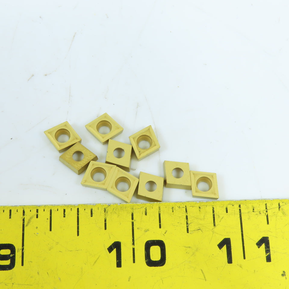 KPT Kaiser 11.654.840 CC060815C7TNP11 Carbide Turning Insert Lot Of 10