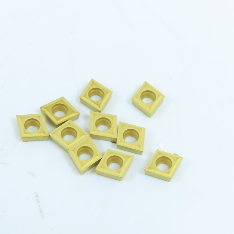 KPT Kaiser 11.654.840 CC060815C7TNP11 Carbide Turning Insert Lot Of 10