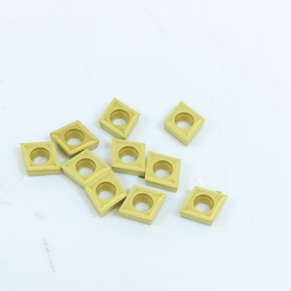 KPT Kaiser 11.654.840 CC060815C7TNP11 Carbide Turning Insert Lot Of 10