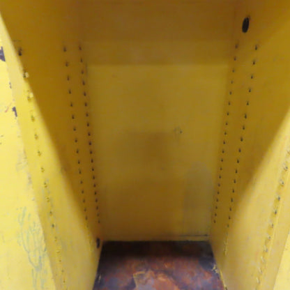 Justrite 25600 60 Gallon Flammable Liquid Storage Cabinet 34" x 34" x 65"