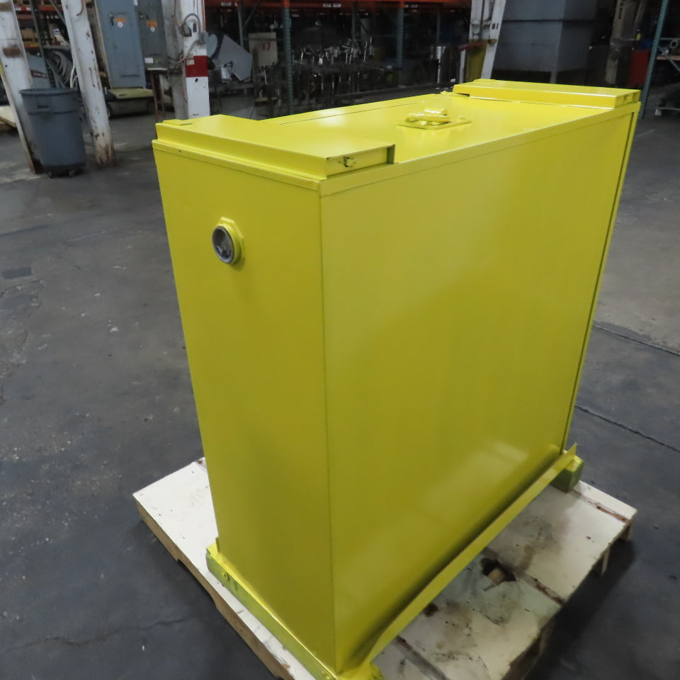 Lab Safety P340 40 Gallon Flammable Liquid Storage Cabinet 43"x18"x45" 2-Shelf