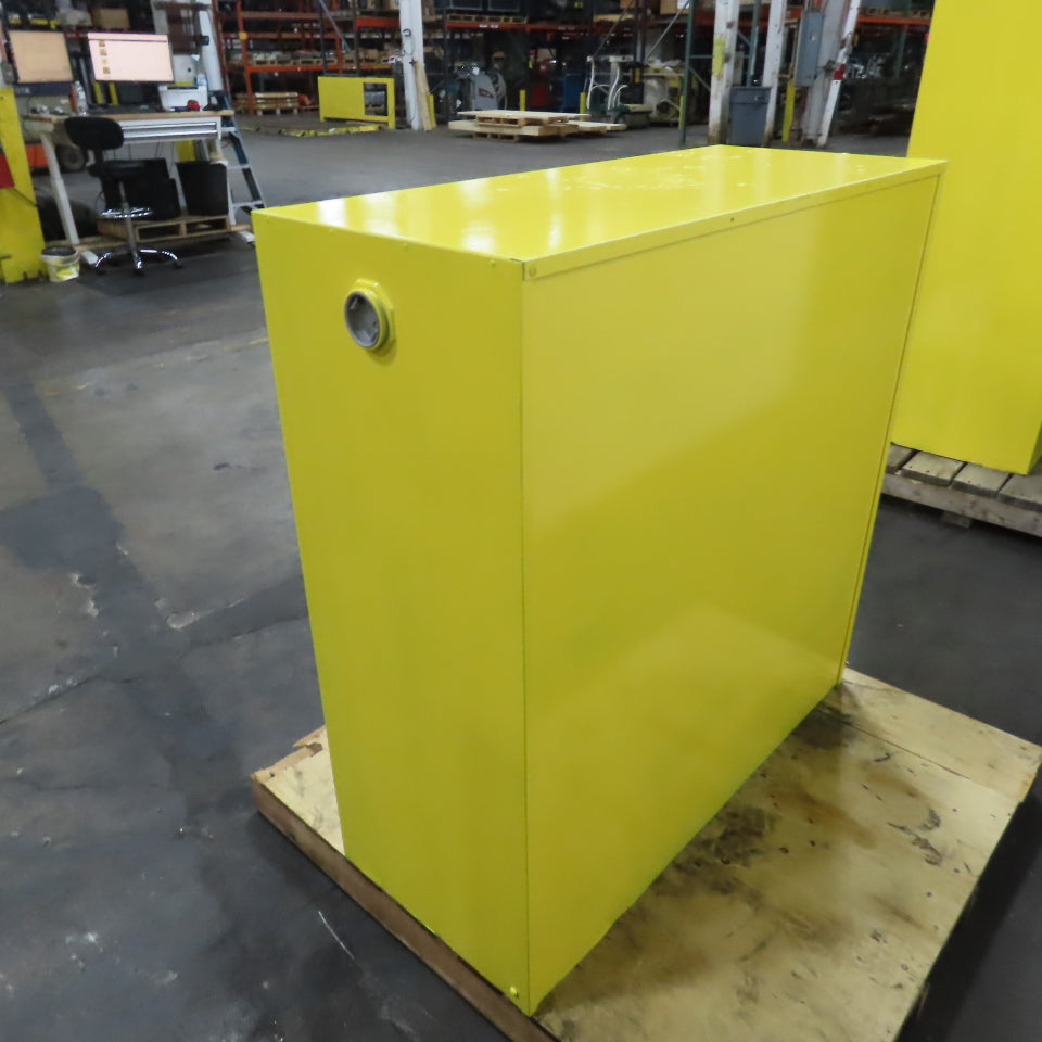30 Gallon Flammable Liquid Storage Cabinet 43"x18"x45" 3-Shelf