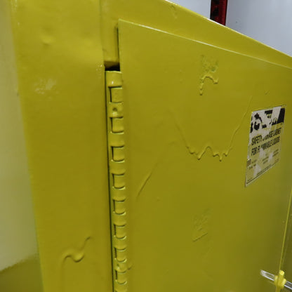 20 Gallon Flammable Liquid Storage Cabinet 43"x12"x44" 3-Shelf