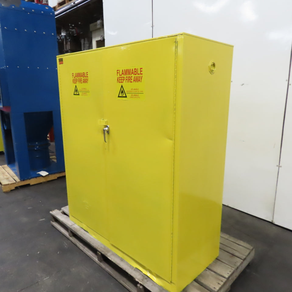 Protectoseal 120 Gallon Flammable Liquid Storage Cabinet 56"x23"x65" 2-Shelf