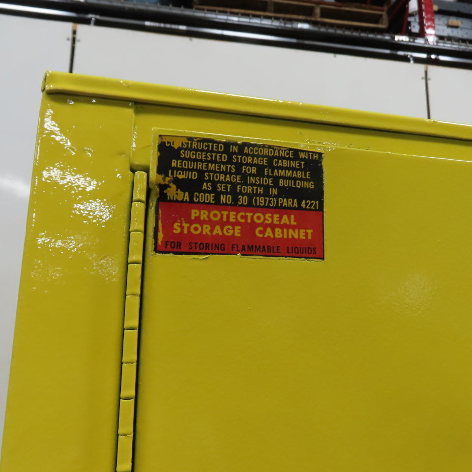 Protectoseal 120 Gallon Flammable Liquid Storage Cabinet 56"x23"x65" 2-Shelf