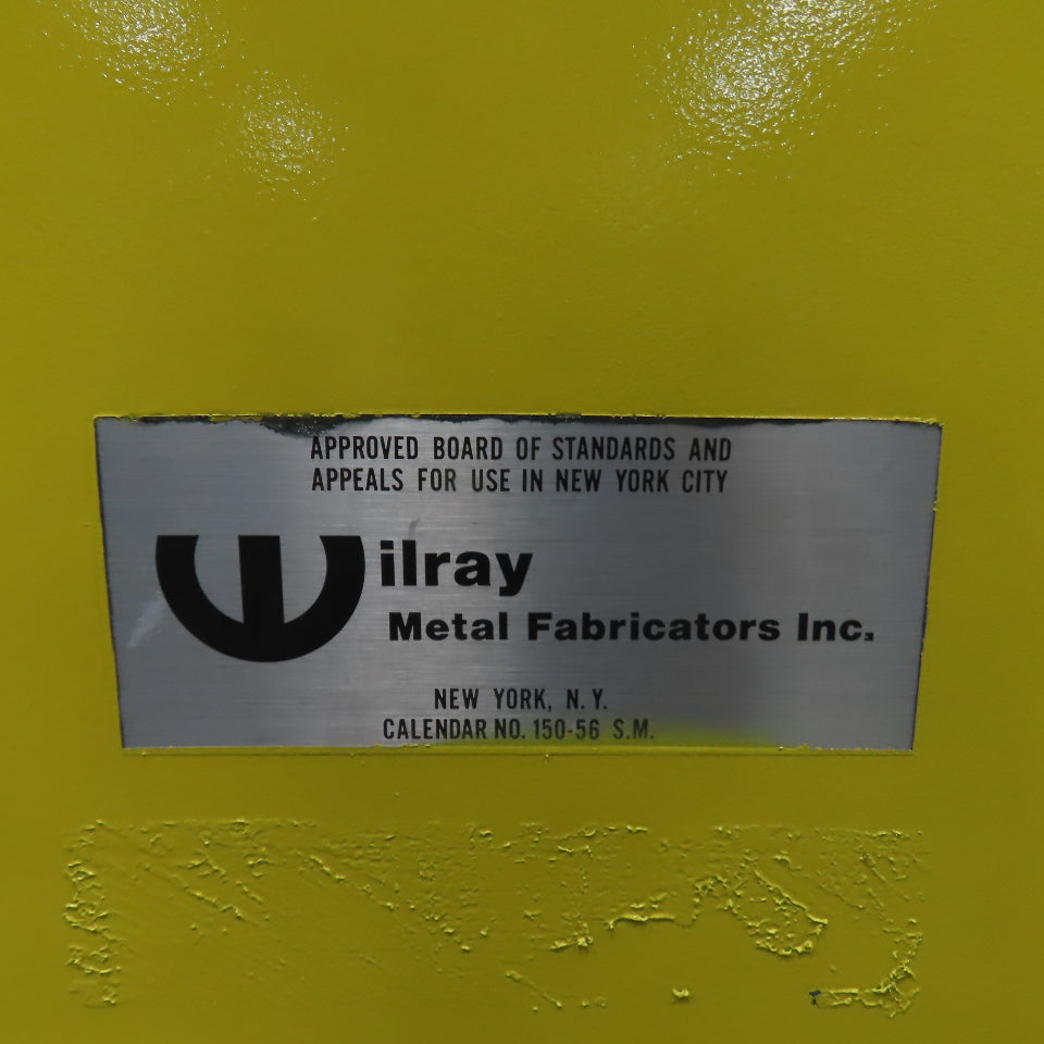 Wilray Flammable Liquid Storage Cabinet 39"x19.5"x65" 2-Shelf
