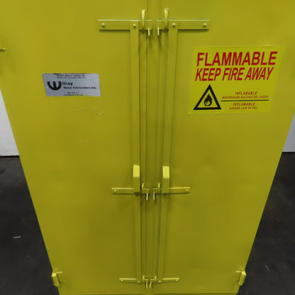 Wilray Flammable Liquid Storage Cabinet 39"x19.5"x65" 2-Shelf
