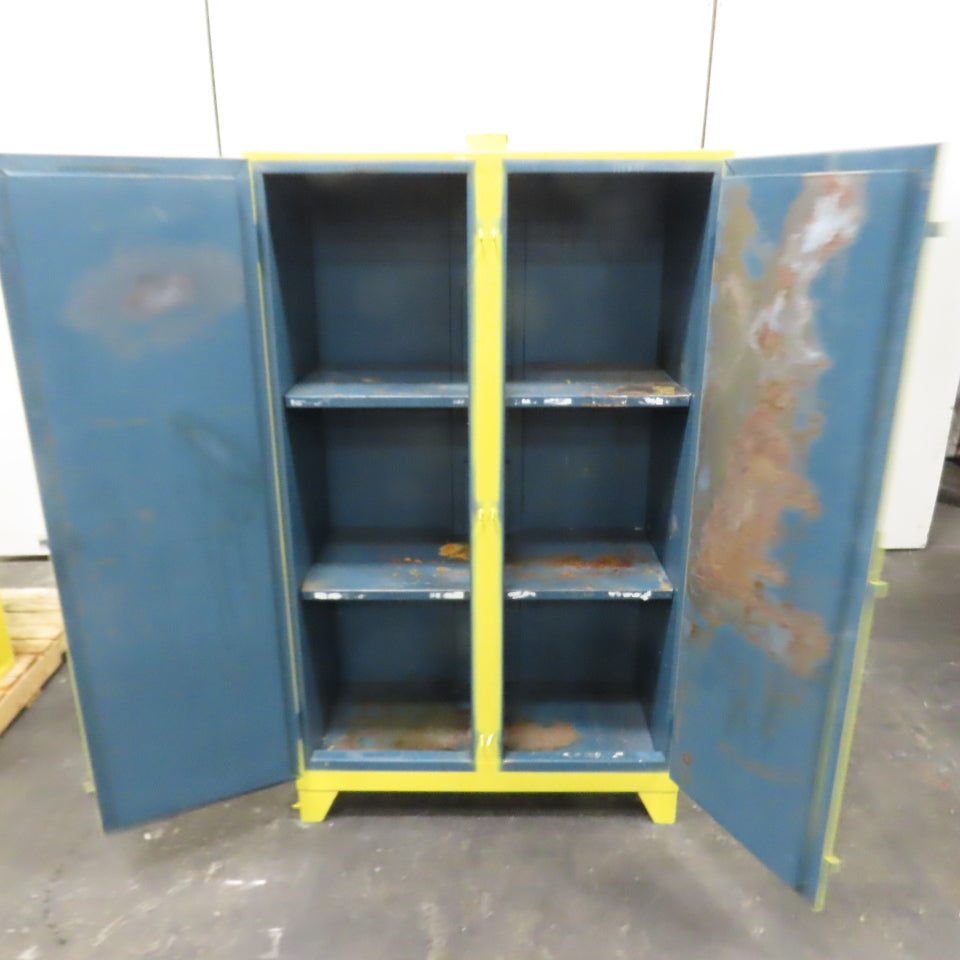 Wilray Flammable Liquid Storage Cabinet 39"x19.5"x65" 2-Shelf