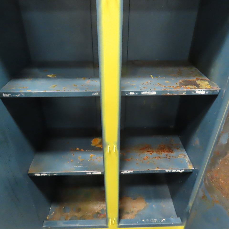 Wilray Flammable Liquid Storage Cabinet 39"x19.5"x65" 2-Shelf