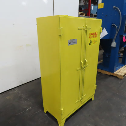 Wilray Flammable Liquid Storage Cabinet 39"x19.5"x65" 2-Shelf