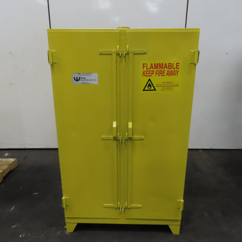 Wilray Flammable Liquid Storage Cabinet 39"x19.5"x65" 2-Shelf