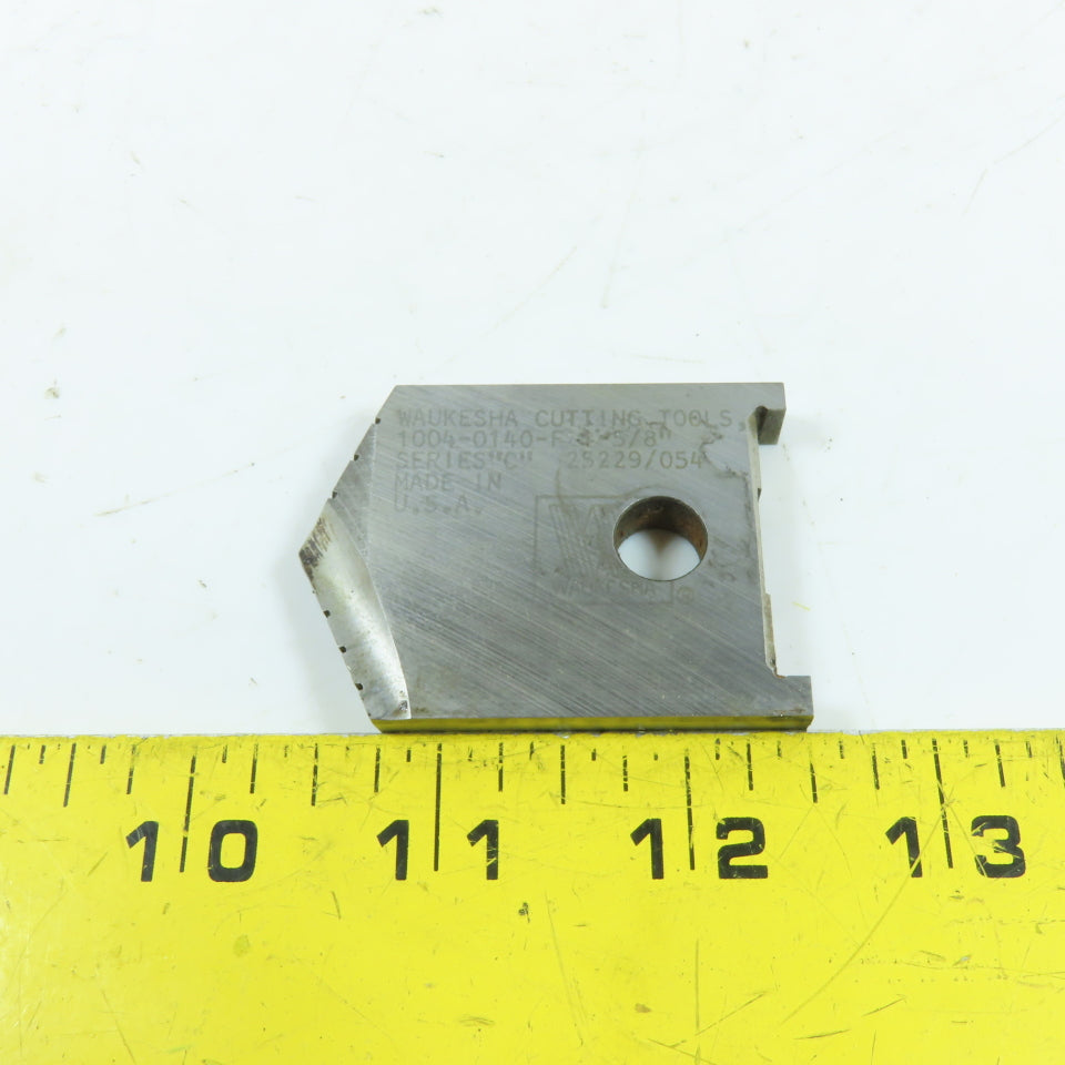 Waukesha Cutting Tools 1004-0140-F 1-5/8" HSS Spade Drill Insert Series C