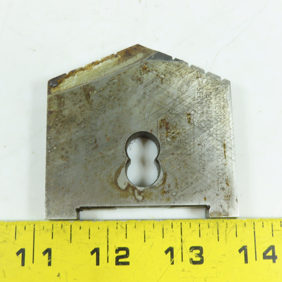 Waukesha 1005-0240-F 2-5/8" Keyhole Mount Cutoff/Form Tool Blade