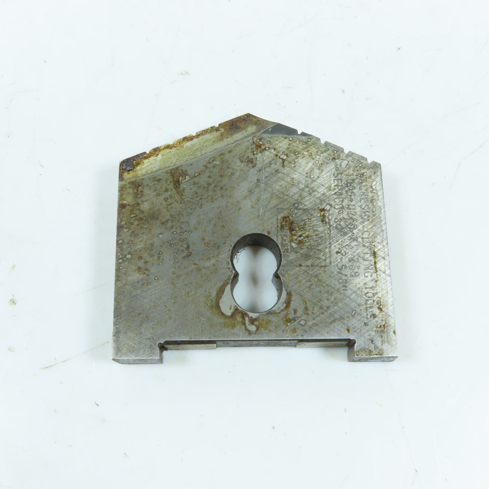 Waukesha 1005-0240-F 2-5/8" Keyhole Mount Cutoff/Form Tool Blade