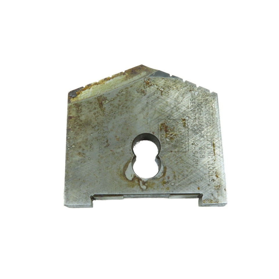 Waukesha 1005-0240-F 2-5/8" Keyhole Mount Cutoff/Form Tool Blade