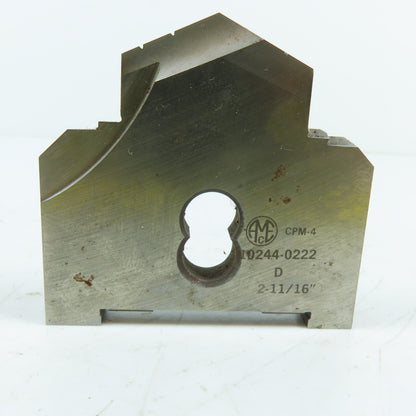 AMEC 10244-0222 Profile Cutterhead Knife Insert 2-11/16" CPM-4 Tool Steel
