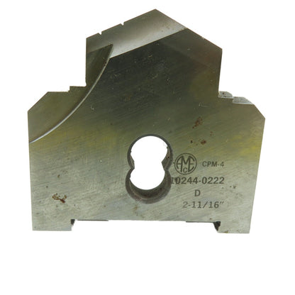 AMEC 10244-0222 Profile Cutterhead Knife Insert 2-11/16" CPM-4 Tool Steel