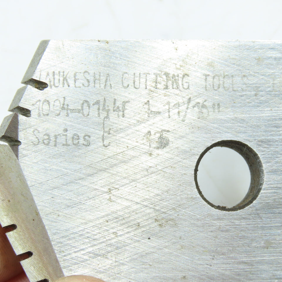 Waukesha Cutting Tools 1004-0144F 1-11/16" HSS Spade Drill Insert