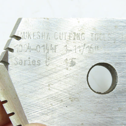 Waukesha Cutting Tools 1004-0144F 1-11/16" HSS Spade Drill Insert