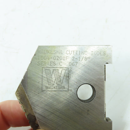 Waukesha 1004-0208F 2-1/8" HSS Spade Drill Insert Ser. C