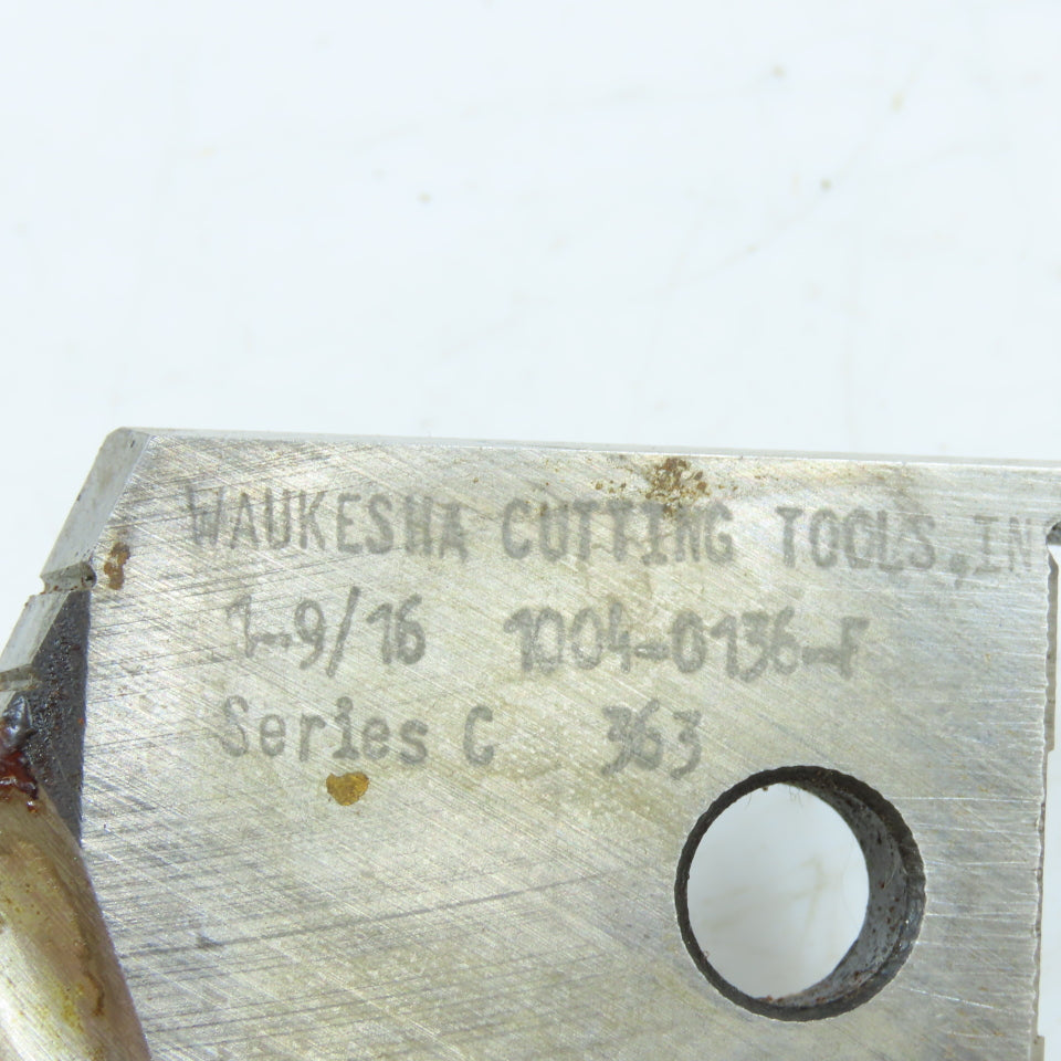Waukesha Cutting Tools 1004-0136-F 1-9/16" Spade Drill Insert Blade Series C