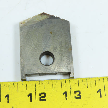 Waukesha Cutting Tools 1004-0136-F 1-9/16" Spade Drill Insert Blade Series C