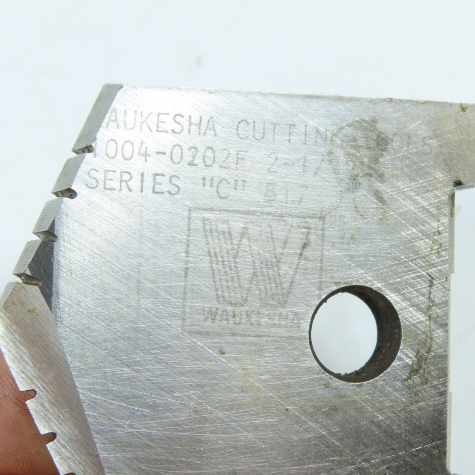 Waukesha Cutting Tools 1004-0202F 2-1/32" HSS Spade Drill Insert Blade Series C