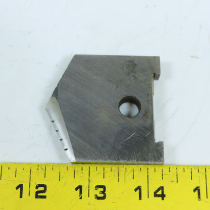 Waukesha Cutting Tools 1004-0202F 2-1/32" HSS Spade Drill Insert Blade Series C
