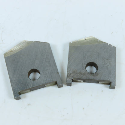Waukesha 1004-0140-F 1-5/8" Insert Drill Spade Blade Series C Lot Of 2