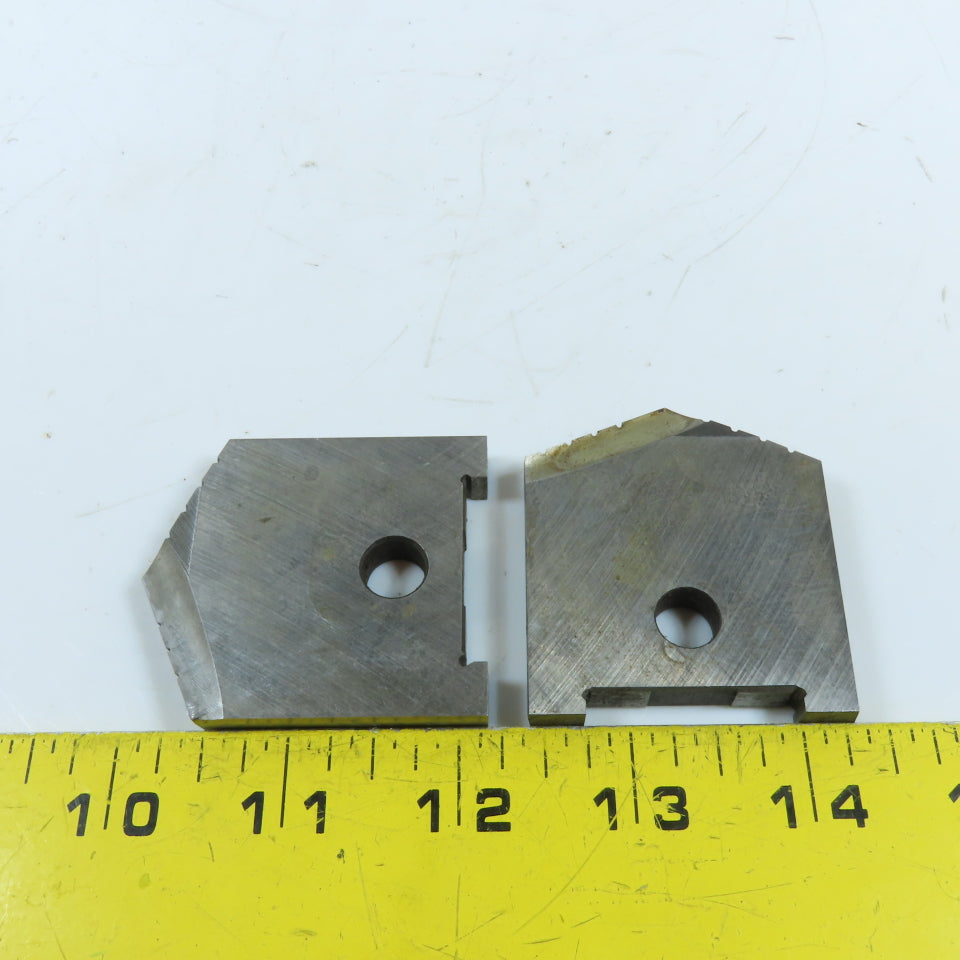 Waukesha 1004-0160F 1-15/16" Series C HSS Spade Drill Insert Lot Of 2