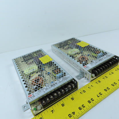 Mean Well LRS-200-24 24V 8.8A 200W Enclosed Switching Power Supply Lot of 2