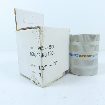 NIBCO R00400PC PC-50 1/2" to 1" Copper Tubing Press System Deburring Tool